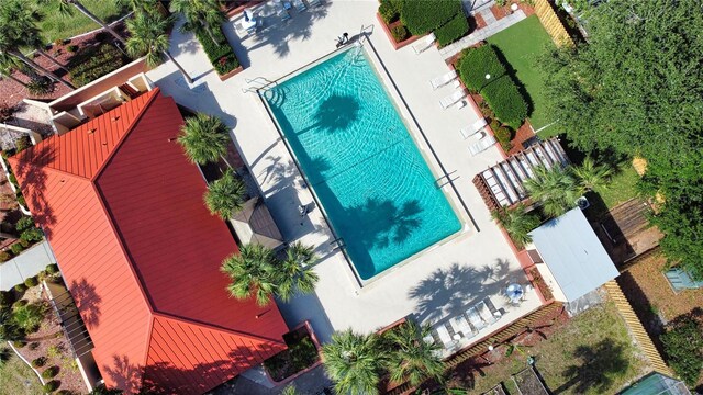 3006 Caring Way Unit 615, Port Charlotte, FL 33952 - aerial view of property and surrounding area with a pool area