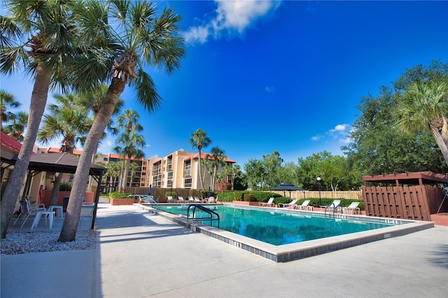3006 Caring Way Unit 615, Port Charlotte, FL 33952 - community pool featuring a patio