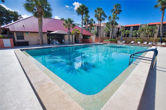 3006 Caring Way Unit 615, Port Charlotte, FL 33952 - community pool with a patio