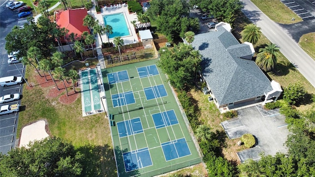 3006 Caring Way Unit 615, Port Charlotte, FL 33952 - drone / aerial view of a pool area