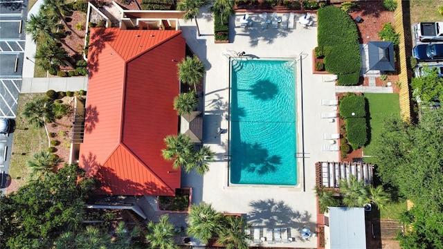 3006 Caring Way Unit 615, Port Charlotte, FL 33952 - drone / aerial view of a pool