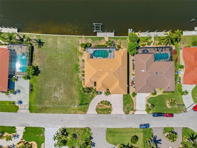 2719 Mayaguana Ct, Punta Gorda, FL 33950 - aerial view of a pool area