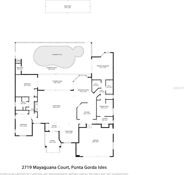 2719 Mayaguana Ct, Punta Gorda, FL 33950 - room layout