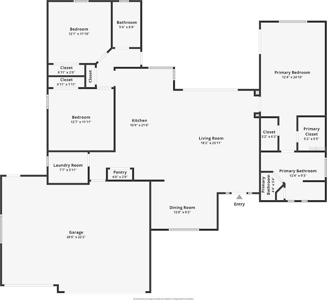 19246 Moore Haven Ct, Port Charlotte, FL 33948 - home floor plan