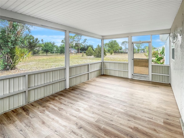 3342 Avanti Cir, North Port, FL 34287 - unfurnished sunroom with healthy amount of natural light