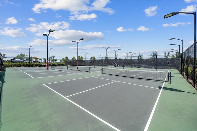 17620 Winding Wood Ln, Punta Gorda, FL 33982 - view of tennis court