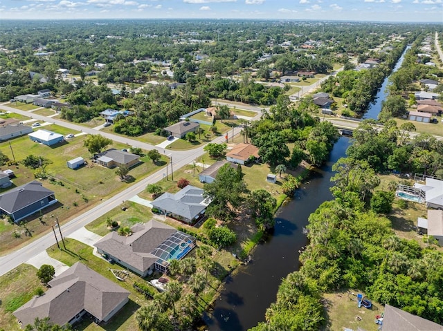 485 Dorchester St, Port Charlotte, FL 33954 - view of property location with a large body of water and nearby suburban area