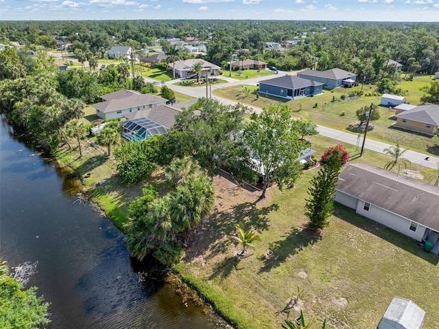 485 Dorchester St, Port Charlotte, FL 33954 - aerial view of residential area with a nearby body of water