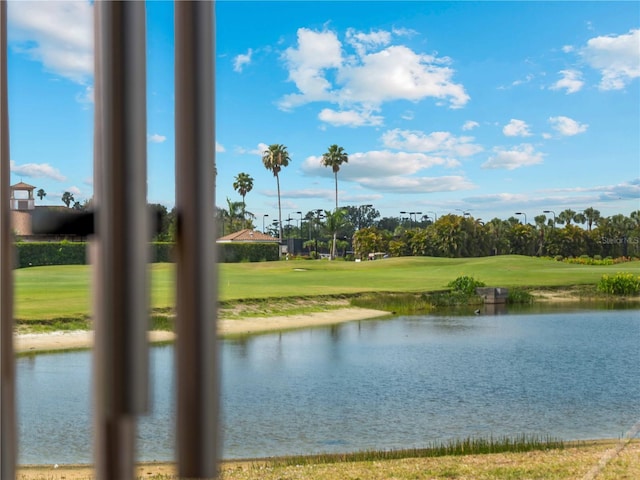 5461 White Ibis Dr, North Port, FL 34287 - water view featuring a golf course