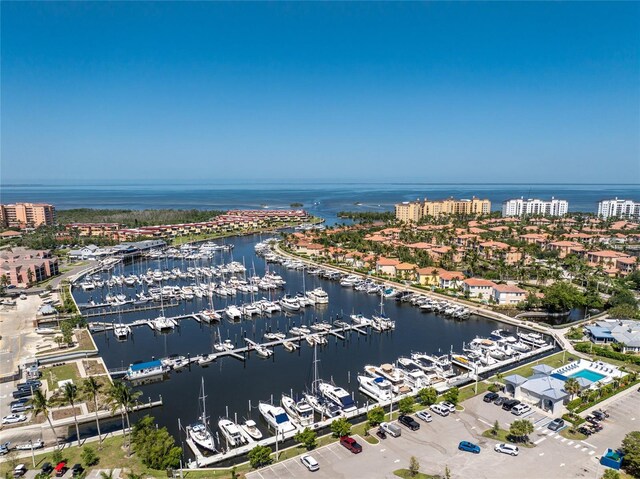 3160 Matecumbe Key Rd Unit 238, Punta Gorda, FL 33955 - view of urban area featuring a marina and a large body of water