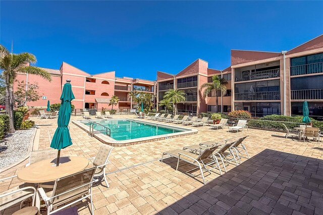 3160 Matecumbe Key Rd Unit 238, Punta Gorda, FL 33955 - community pool with a patio