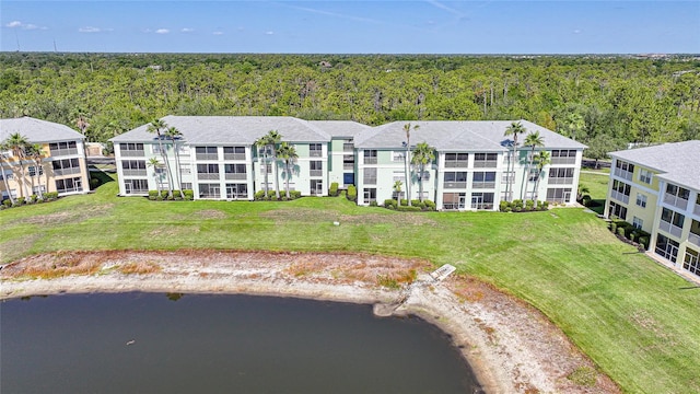 2160 Heron Lake Dr Unit 201, Punta Gorda, FL 33983 - aerial view of a forest and a nearby body of water