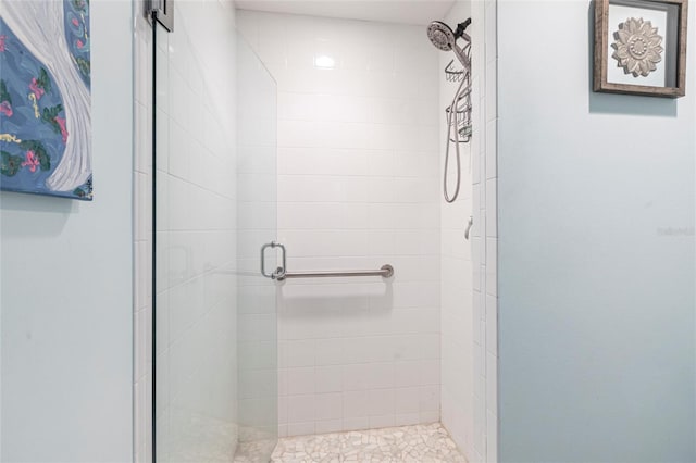 3329 Sunset Key Cir Unit 107, Punta Gorda, FL 33955 - bathroom with a stall shower