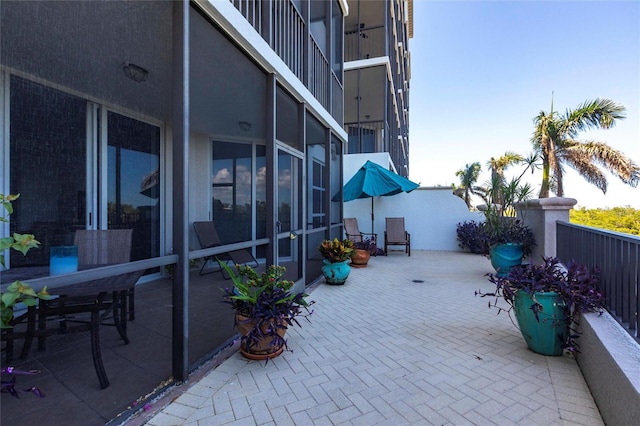 3329 Sunset Key Cir Unit 107, Punta Gorda, FL 33955 - view of patio