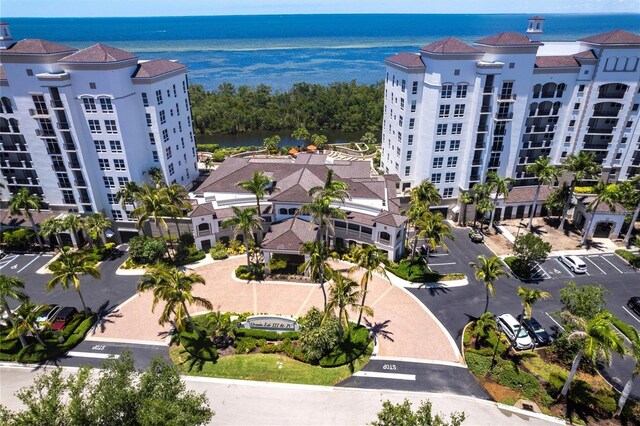 3329 Sunset Key Cir Unit 107, Punta Gorda, FL 33955 - bird's eye view of a nearby body of water and apartment complex