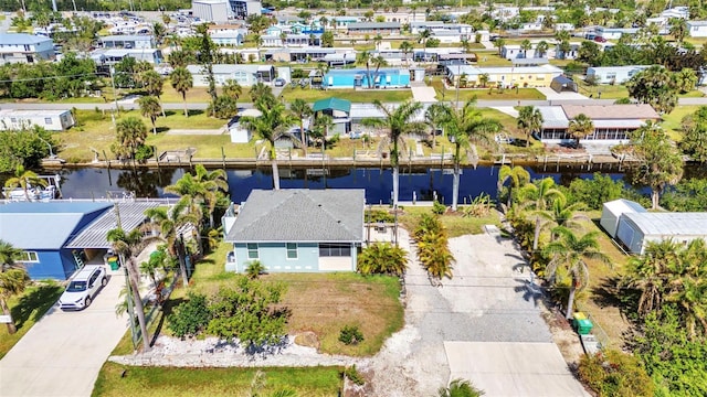 4231 Hollis Ave, Port Charlotte, FL 33953 - aerial view of property's location with a large body of water and nearby suburban area