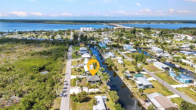4231 Hollis Ave, Port Charlotte, FL 33953 - view of property location featuring a nearby body of water and nearby suburban area