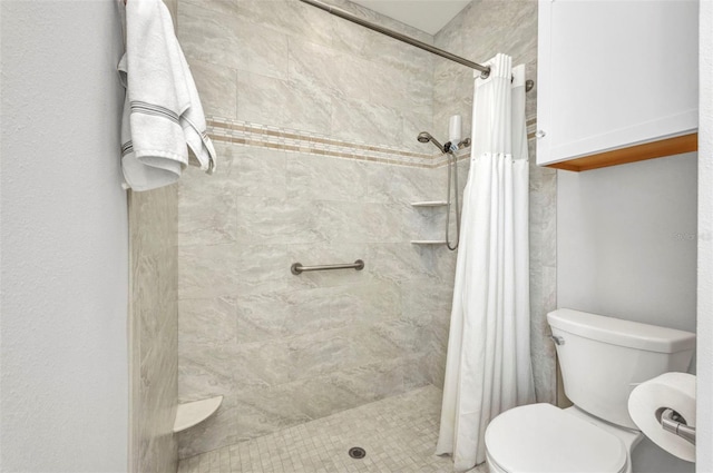 4231 Hollis Ave, Port Charlotte, FL 33953 - full bathroom featuring toilet and a shower stall