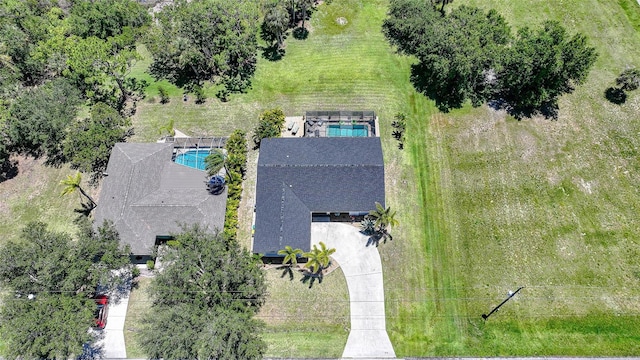 16615 Acapulco Rd, Punta Gorda, FL 33955 - aerial view of property and surrounding area featuring a pool
