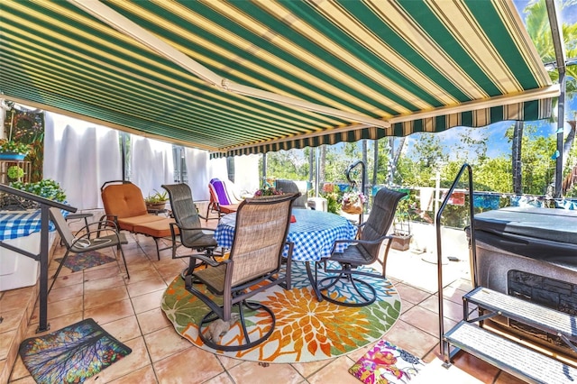 5046 San Rocco Ct, Punta Gorda, FL 33950 - view of patio / terrace with outdoor dining area