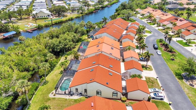 5046 San Rocco Ct, Punta Gorda, FL 33950 - aerial view of residential area featuring a nearby body of water