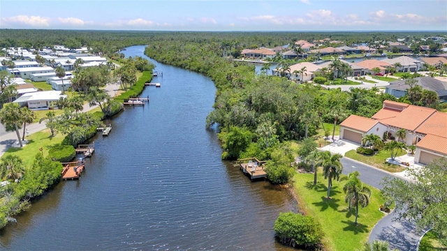 5046 San Rocco Ct, Punta Gorda, FL 33950 - aerial perspective of suburban area featuring a nearby body of water