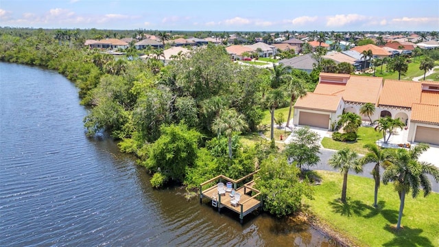 5046 San Rocco Ct, Punta Gorda, FL 33950 - aerial view of residential area with a large body of water