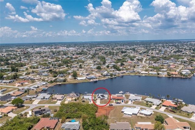 211 E Tarpon Blvd NW, Port Charlotte, FL 33952 - aerial view of property's location with nearby suburban area and a nearby body of water
