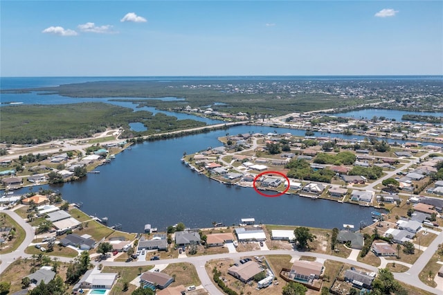 211 E Tarpon Blvd NW, Port Charlotte, FL 33952 - view of property location with a nearby body of water and nearby suburban area