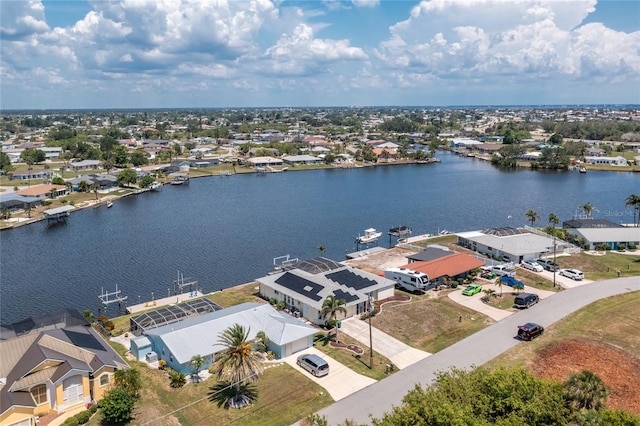 211 E Tarpon Blvd NW, Port Charlotte, FL 33952 - aerial perspective of suburban area with a nearby body of water