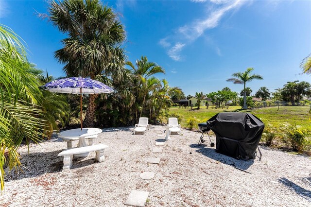 279 Mariner Ln, Rotonda West, FL 33947 - view of yard
