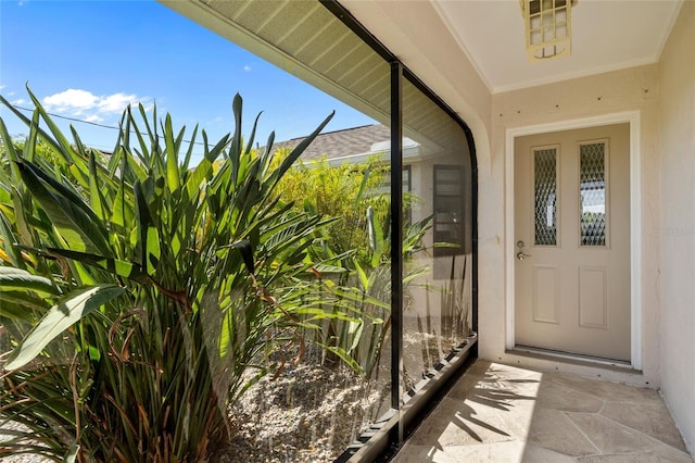 view of property entrance