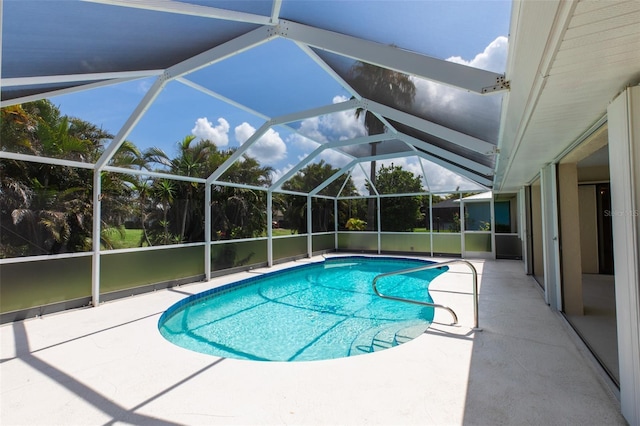 1612 Blue Lake Cir, Punta Gorda, FL 33983 - outdoor pool featuring a patio area