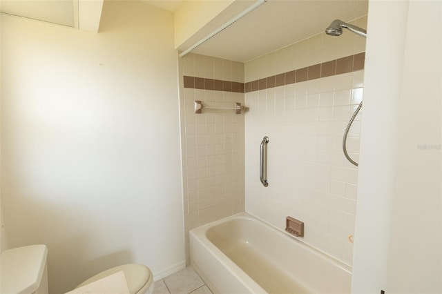 1612 Blue Lake Cir, Punta Gorda, FL 33983 - full bath with tile patterned floors and shower / bath combination