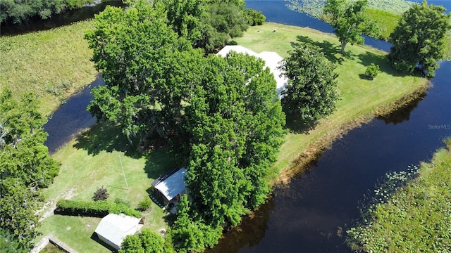 1005 S Sands Paradise Pt, Inverness, FL 34450 - aerial view of sparsely populated area featuring a nearby body of water