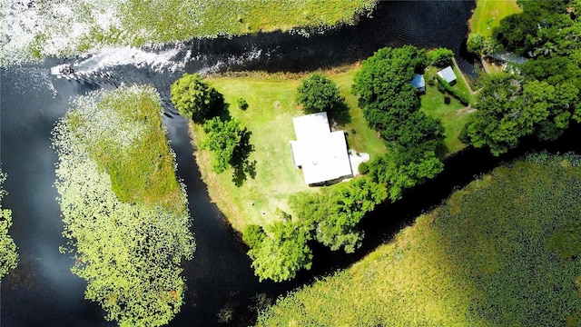 1005 S Sands Paradise Pt, Inverness, FL 34450 - aerial view of a nearby body of water