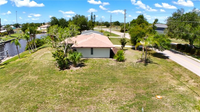 27193AND27197 Voyageur Dr, Punta Gorda, FL 33983 - view from above of property with a large body of water
