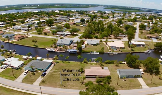27193AND27197 Voyageur Dr, Punta Gorda, FL 33983 - aerial view of residential area with a large body of water