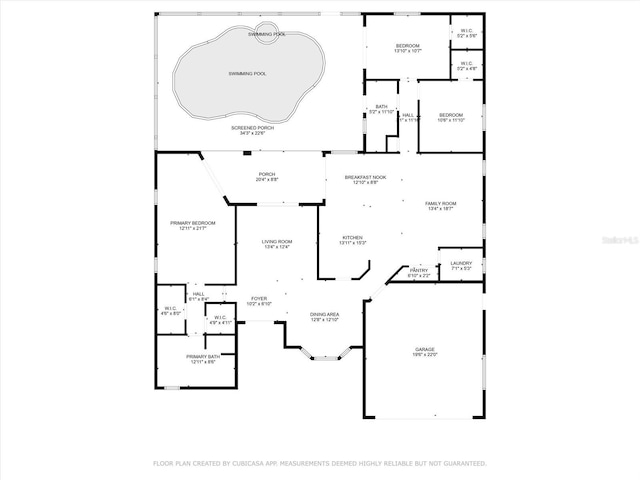 85 Long Meadow Ct, Rotonda West, FL 33947 - floor plan / room layout