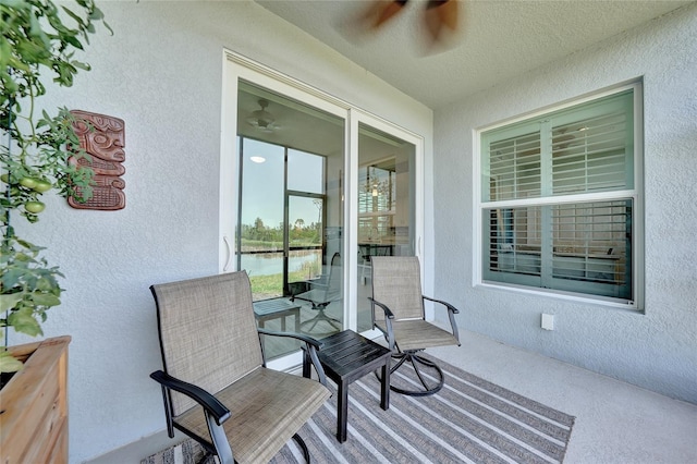 14271 Heritage Landing Blvd Unit 1516, Punta Gorda, FL 33955 - view of patio / terrace with a water view