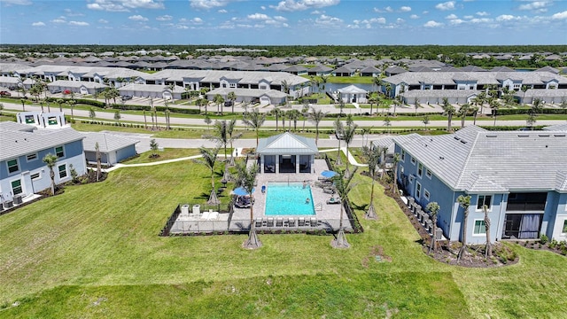 14271 Heritage Landing Blvd Unit 1516, Punta Gorda, FL 33955 - aerial view of residential area featuring a pool