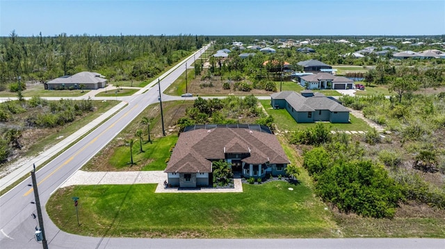 aerial view of property and surrounding area