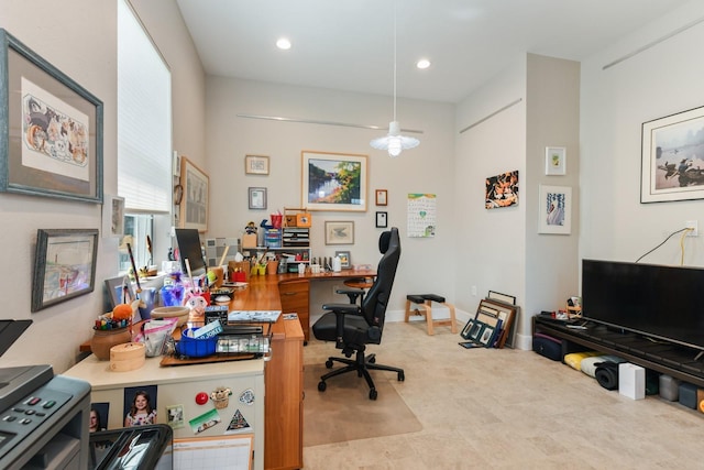 329 W Grace St, Punta Gorda, FL 33950 - office area featuring recessed lighting