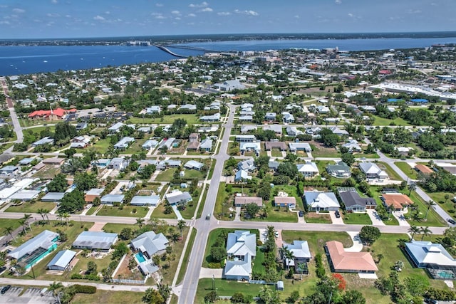 329 W Grace St, Punta Gorda, FL 33950 - aerial view of property and surrounding area featuring a large body of water