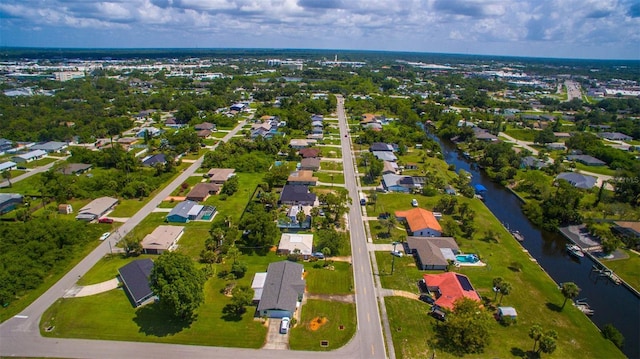 2119 Pellam Blvd, Port Charlotte, FL 33948 - aerial overview of property's location with a large body of water and nearby suburban area