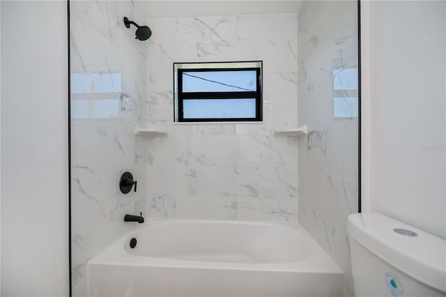 359 Salisbury St, Port Charlotte, FL 33954 - full bathroom featuring shower / washtub combination and toilet