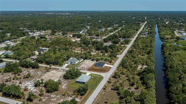 359 Salisbury St, Port Charlotte, FL 33954 - aerial view of property and surrounding area with a large body of water