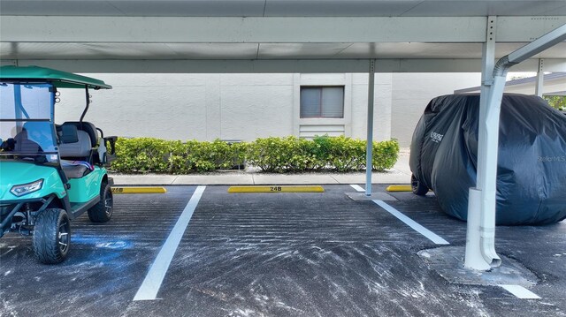 601 Islamorada Blvd Unit 24B, Punta Gorda, FL 33955 - view of covered parking lot