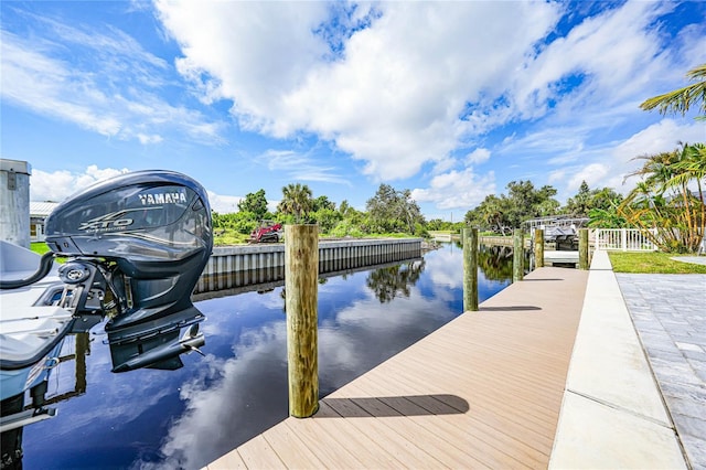 192 Danforth Dr S, Port Charlotte, FL 33980 - dock area with a water view