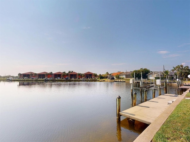 3518 Terin Ct, Punta Gorda, FL 33950 - dock featuring a water view and a residential view